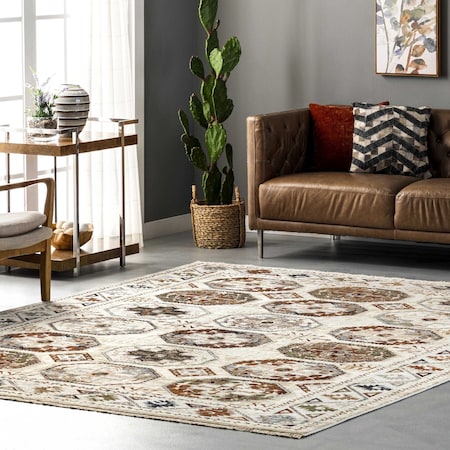 Nuloom Astrid Traditional Motif Fringe Area Rug 2ft x 4ft BDSN14A-204